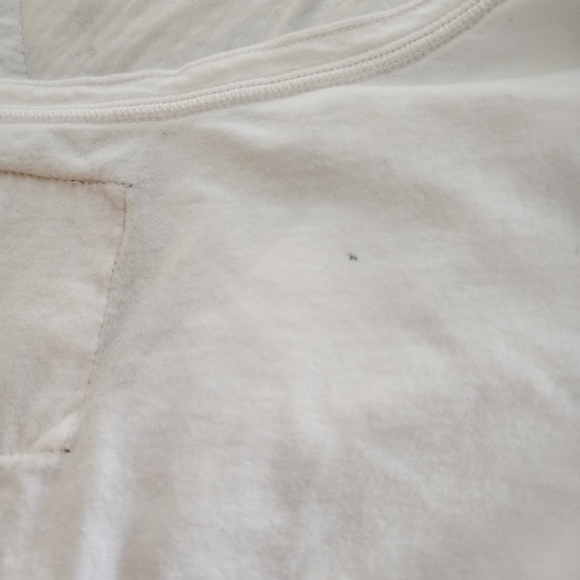 Y2K White Twist Front Babydoll Top, Women's Small - Picture 11 of 11